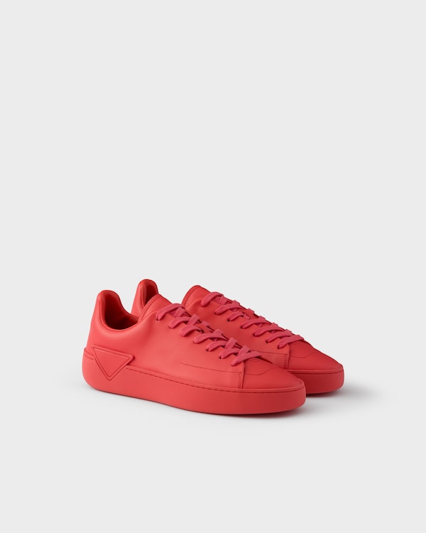 Court leather sneakers - Coral Court leather sneakers - Coral