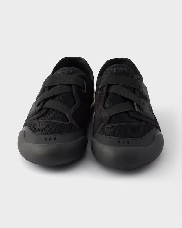 Sneakers Speedrock in pelle e tessuto rete - Nero Sneakers Speedrock in pelle e tessuto rete - Nero