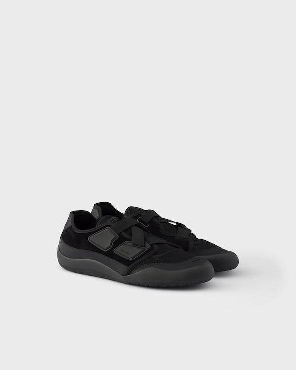 Sneakers Speedrock in pelle e tessuto rete - Nero Sneakers Speedrock in pelle e tessuto rete - Nero