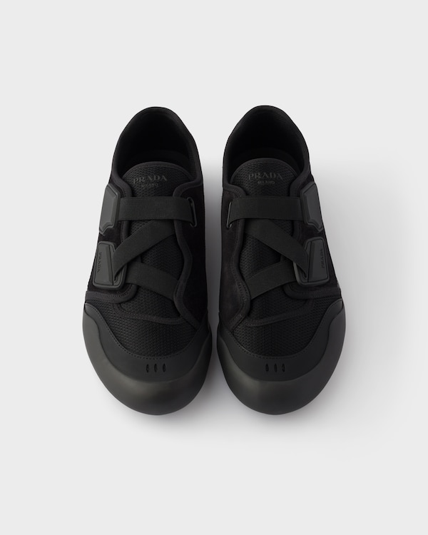 Sneakers Speedrock in pelle e tessuto rete - Nero Sneakers Speedrock in pelle e tessuto rete - Nero