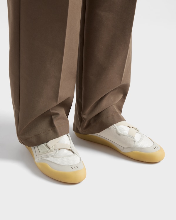 Speedrock Sneaker aus Leder und Meshgewebe - Kristall Speedrock Sneaker aus Leder und Meshgewebe - Kristall