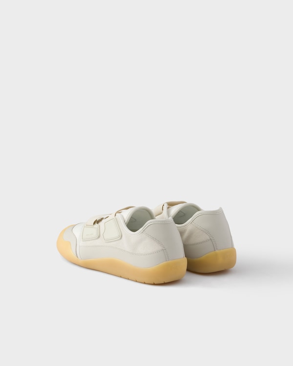Speedrock Sneaker aus Leder und Meshgewebe - Kristall Speedrock Sneaker aus Leder und Meshgewebe - Kristall