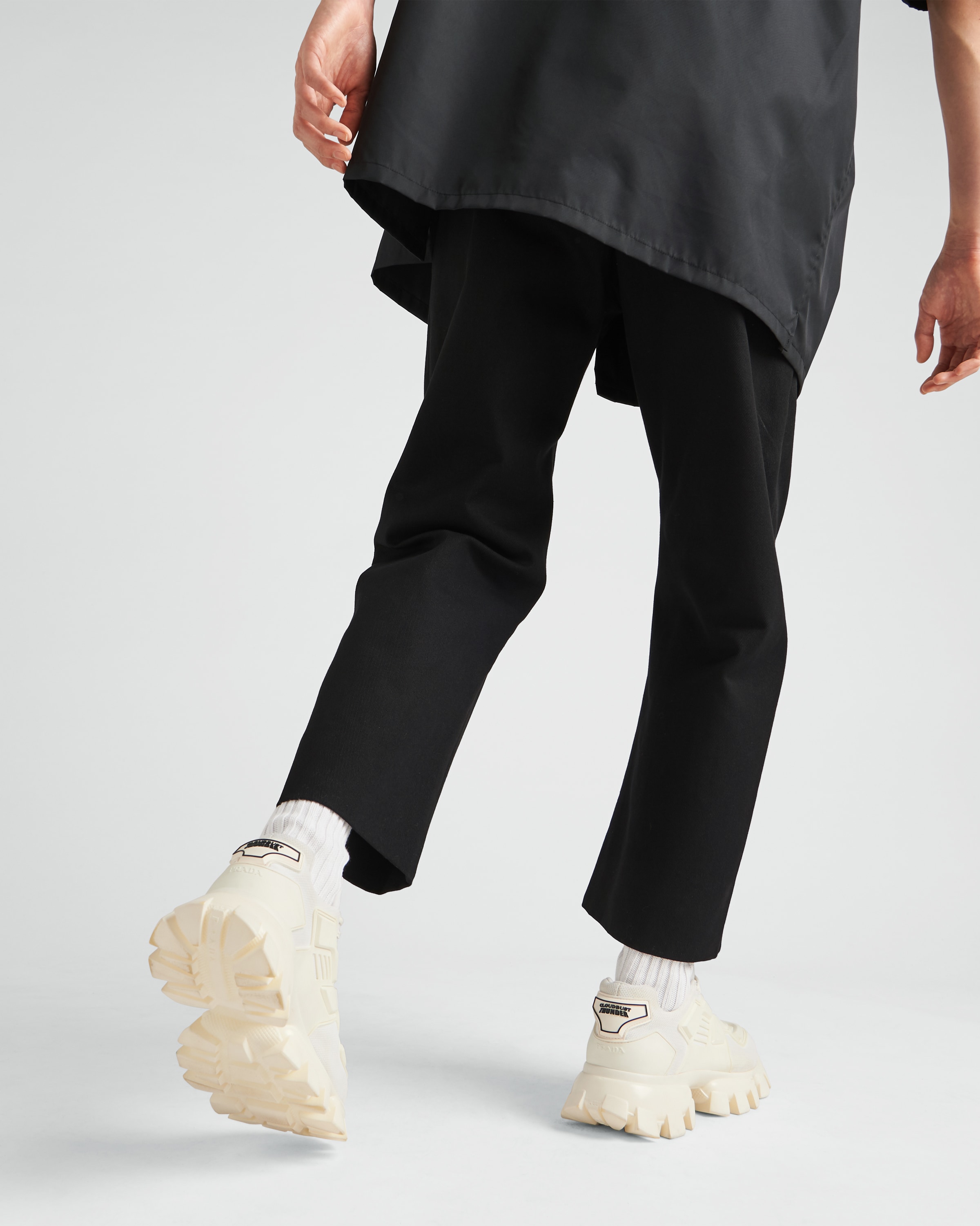 Prada cloudbust sneakers white on sale