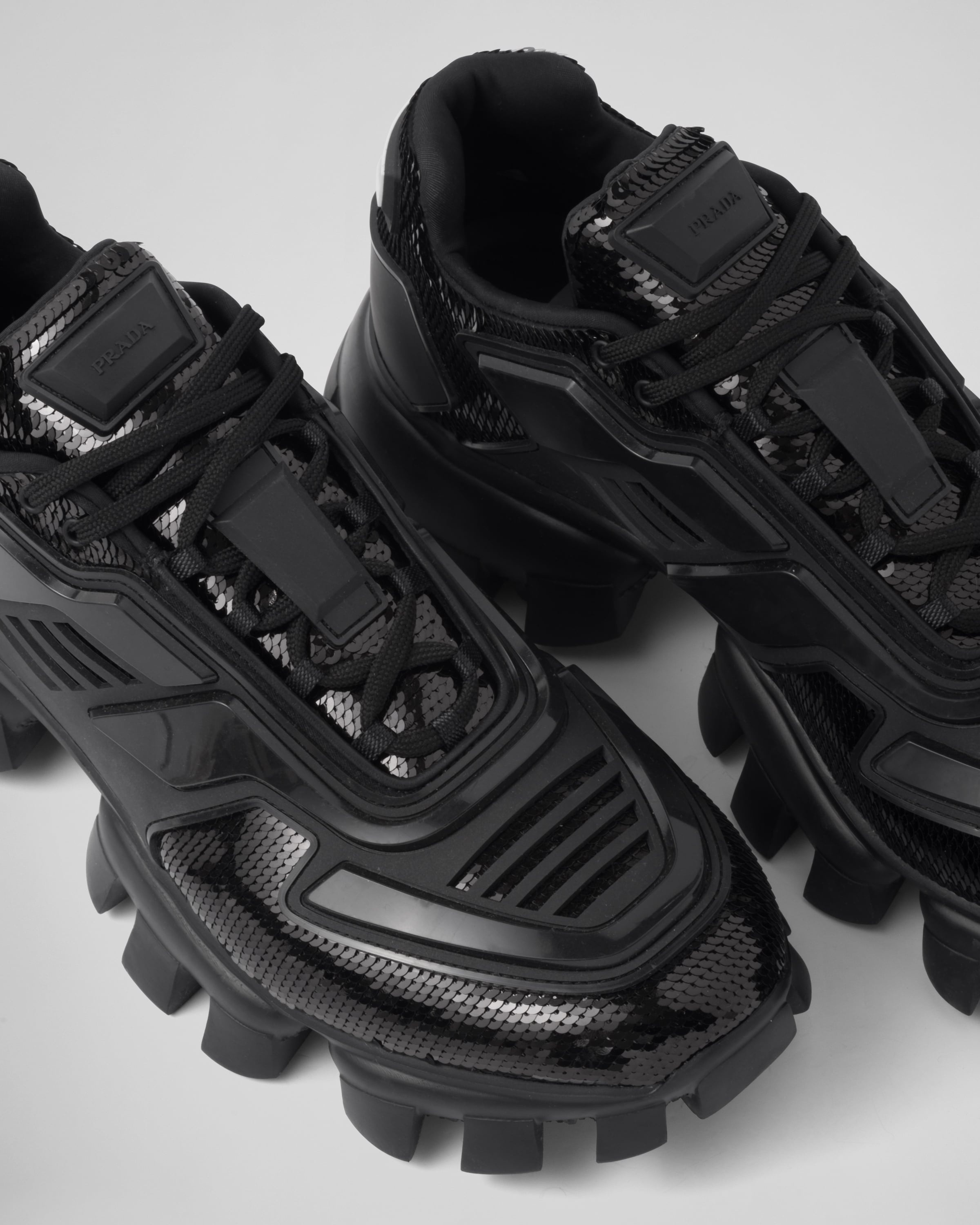all black prada cloudbust
