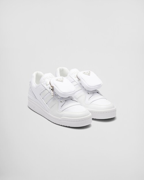 黒タタキSL/朱天黒 adidas for Prada Re-Nylon Forum スニーカー