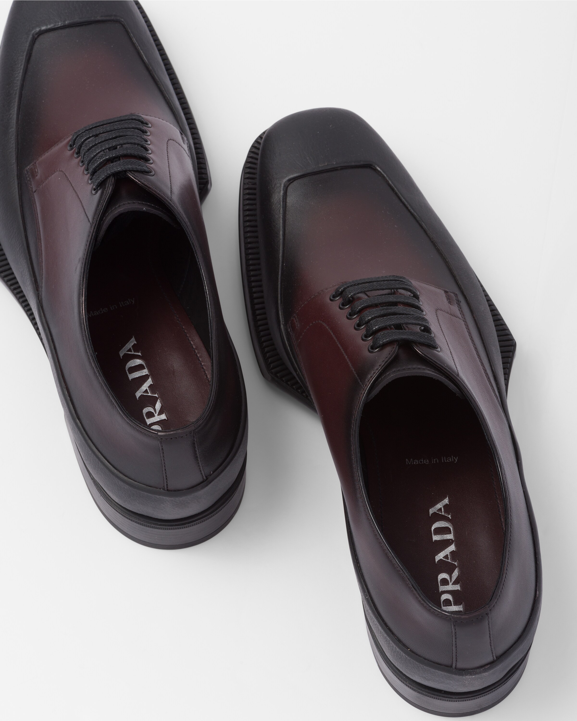 Prada cordovan shoes Clearance