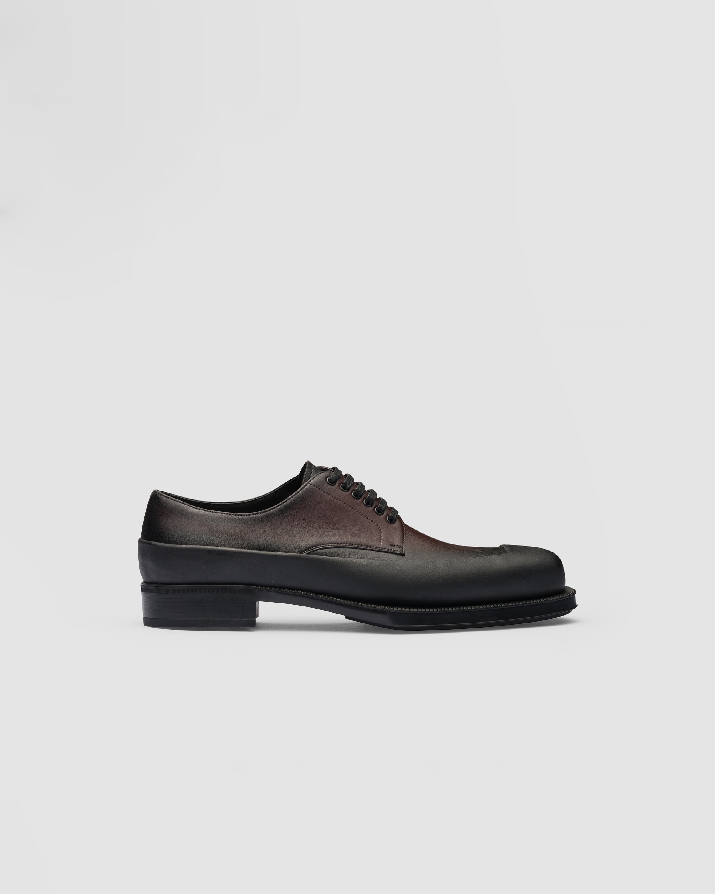 Cordovan Antique leather Derby shoes 