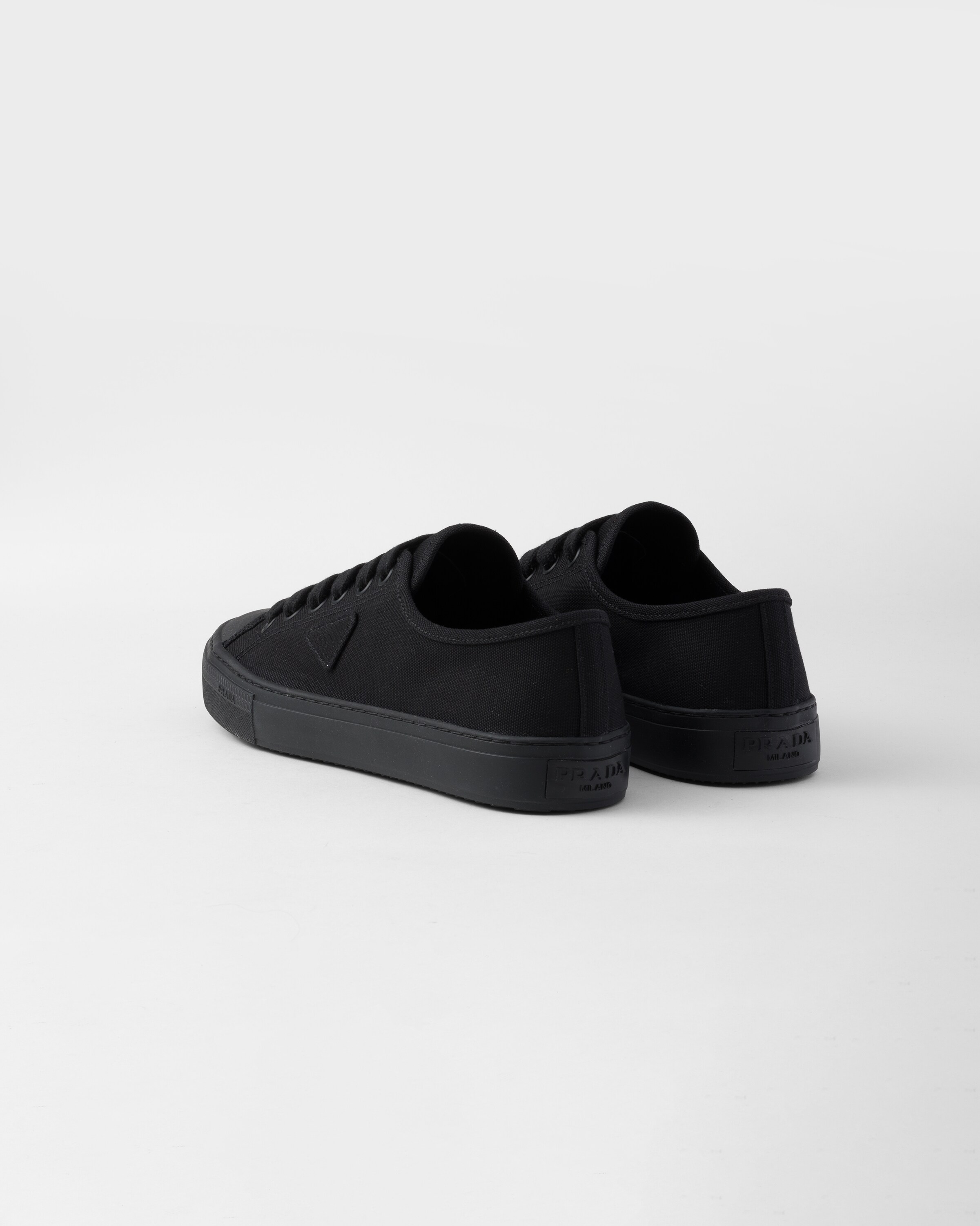 Prada Hemp sneakers スニーカー Prada triangle-logo Hemp Sneakers | Neutrals | FARFETCH