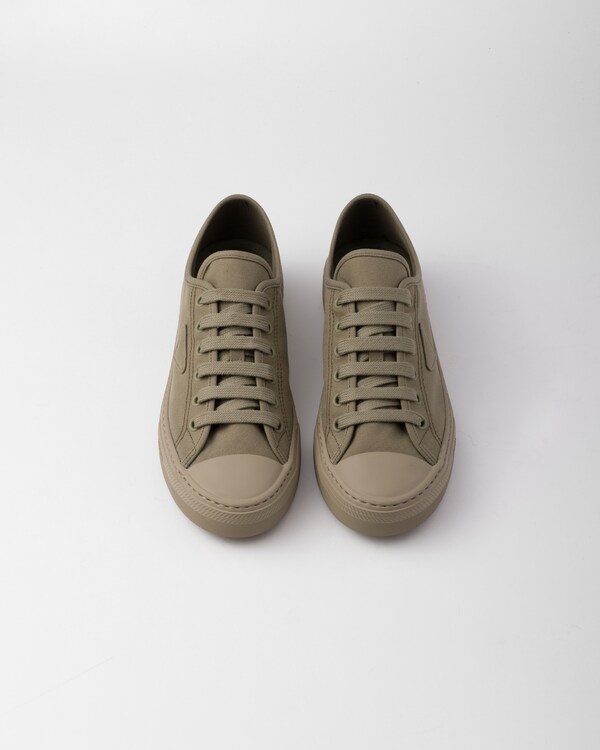Colonial Beige Hemp Sneakers | PRADA