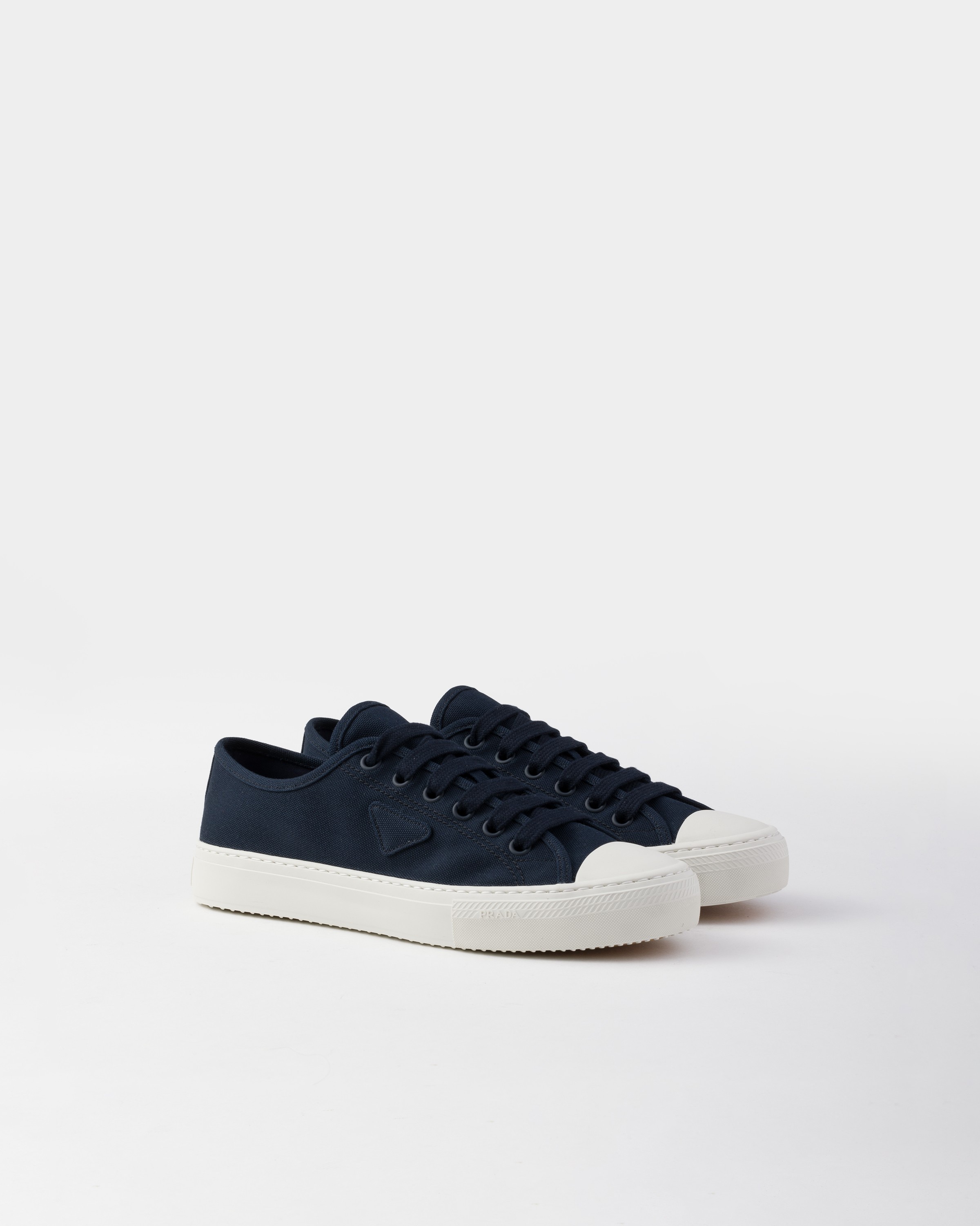 Prada navy sneakers on sale