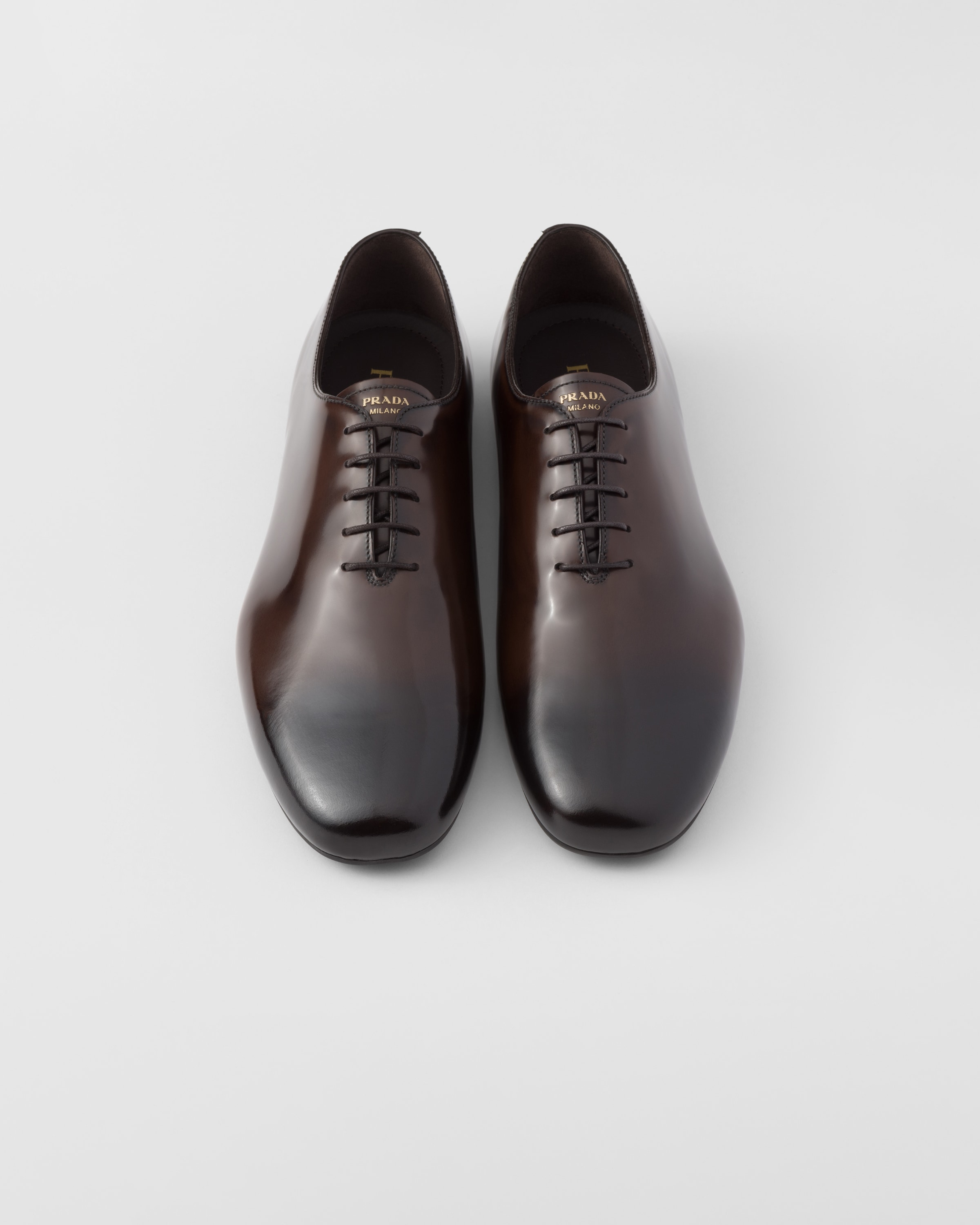 Prada Logo Details Business Dress Shoes