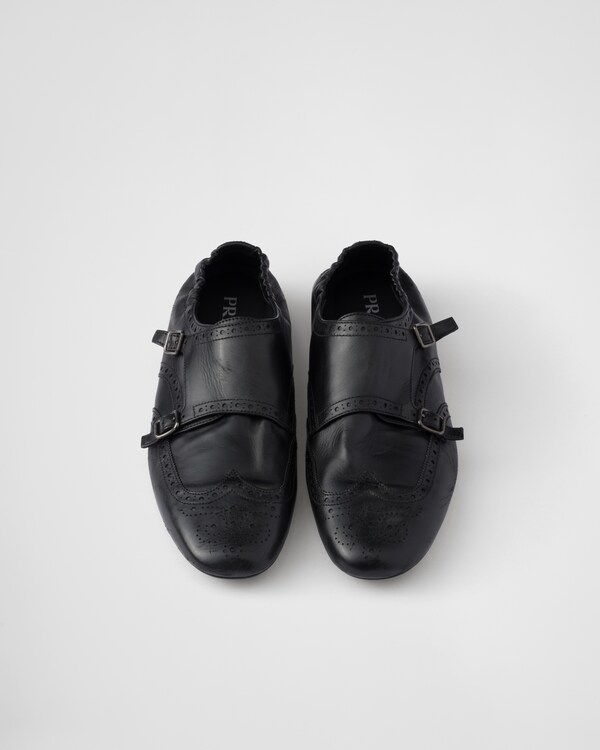 Shuffle double monk strap shoes Shuffle double monk strap shoes
