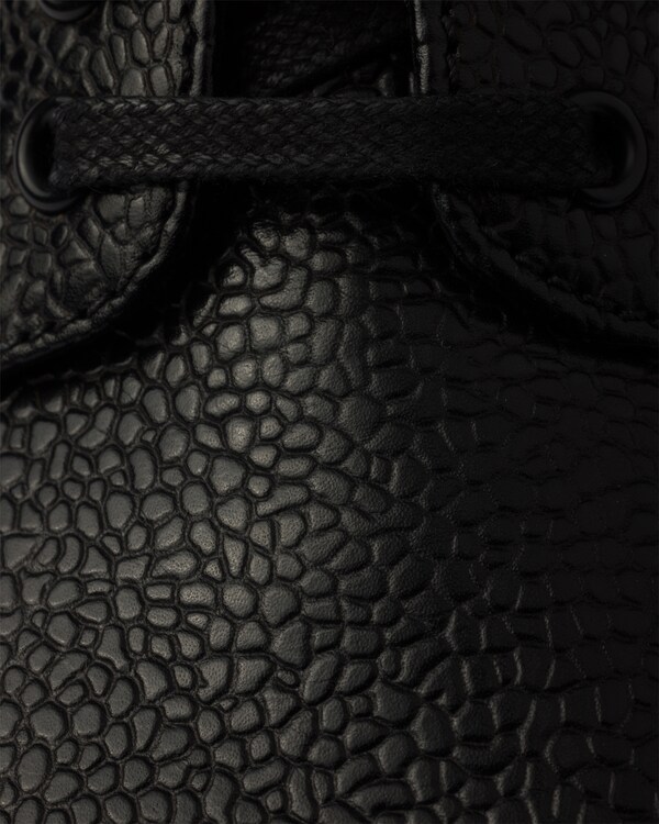 Zapatos Derby en piel estampada Zapatos Derby en piel estampada