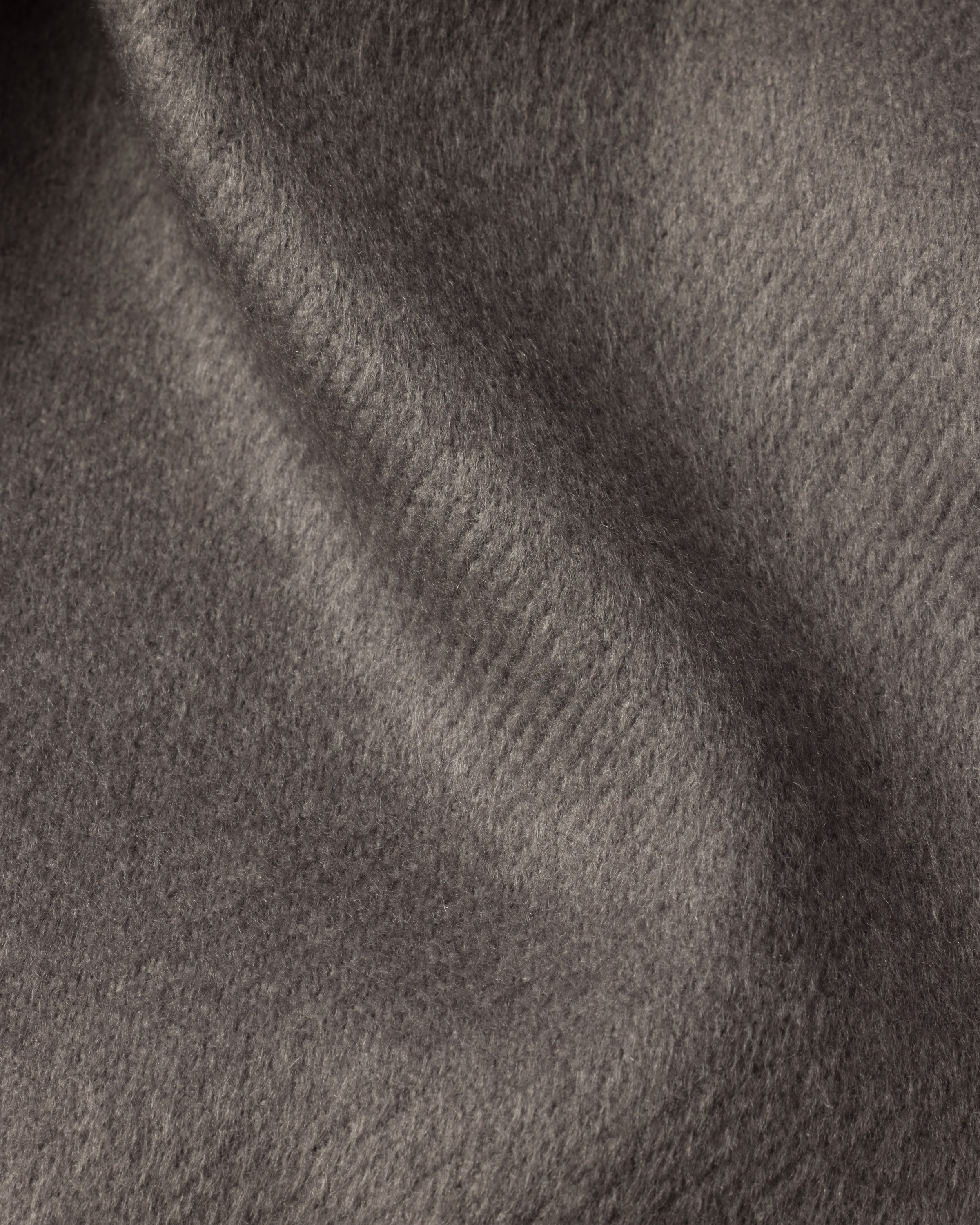 Prada Mens Grey Logo-plaque Fringed-trim Silk And Cashmere-blend Scarf In Marmorgrau
