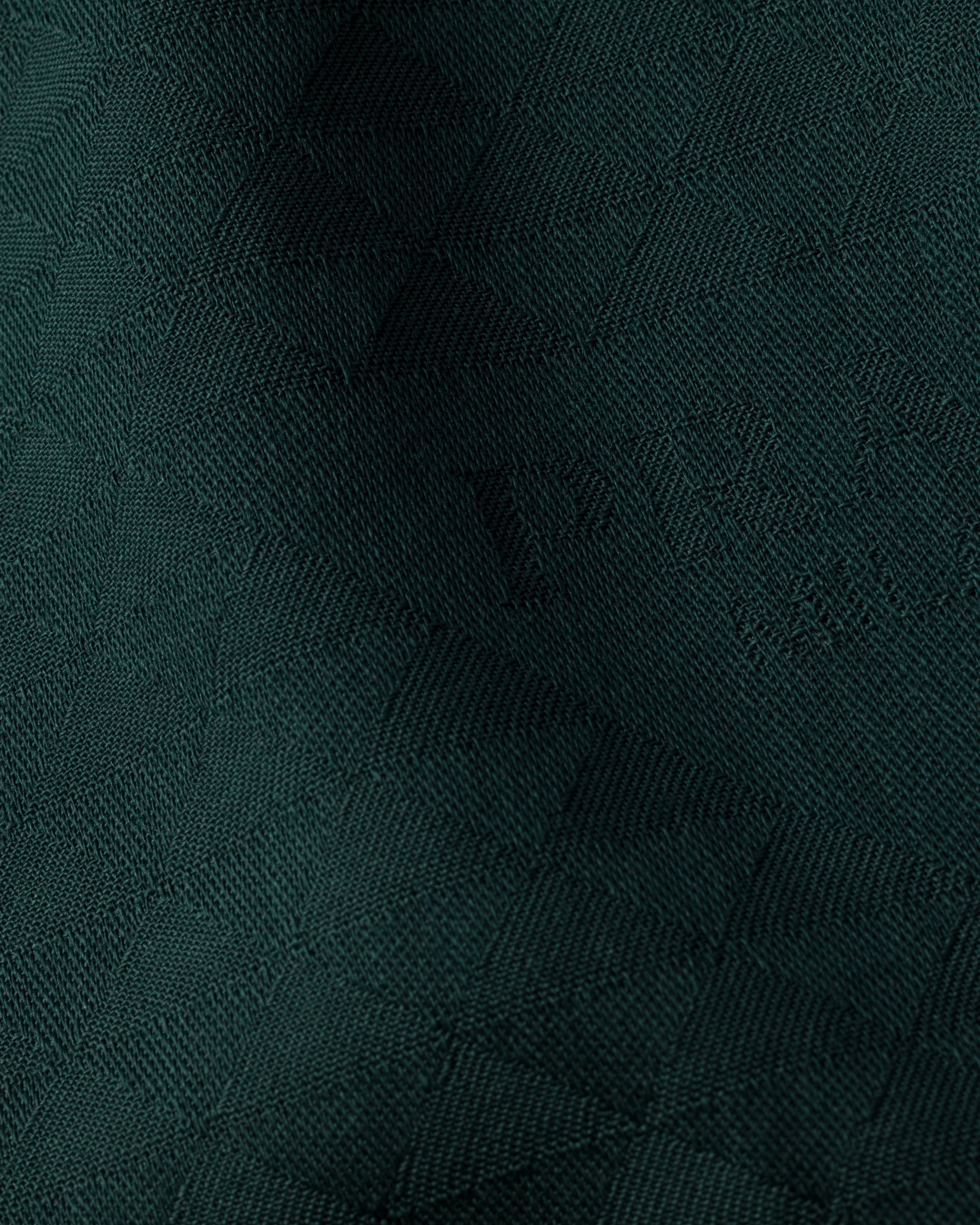 Prada Wool And Silk Scarf In Forest Green