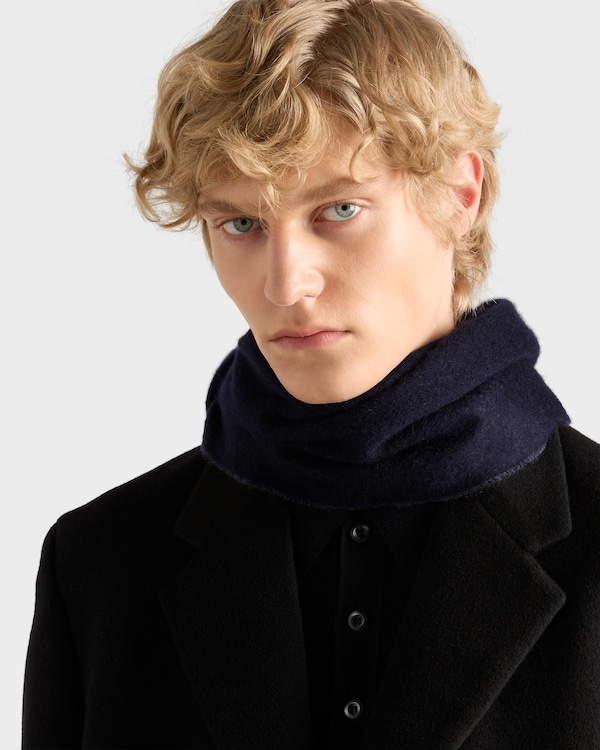 Cashmere scarf - Blue/Slate Gray Cashmere scarf - Blue/Slate Gray