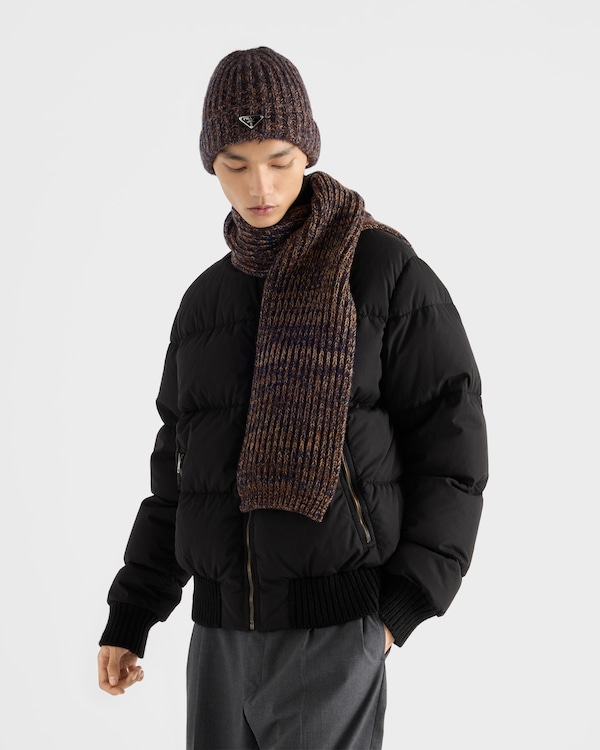 Wool and cashmere scarf Wool and cashmere scarf