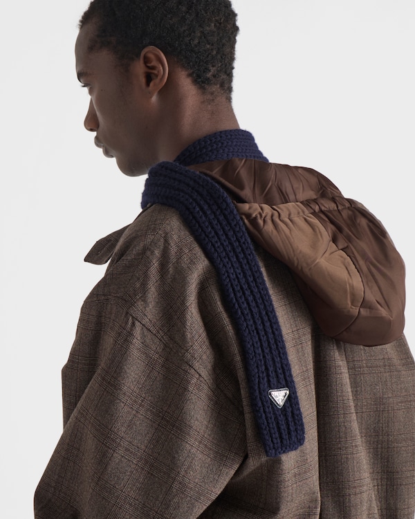 Wool scarf - Navy Wool scarf - Navy