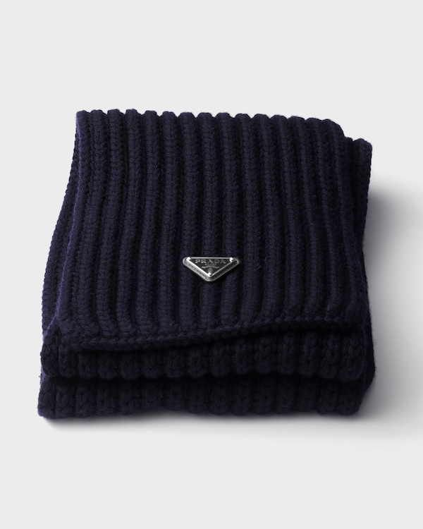Wool scarf - Navy Wool scarf - Navy