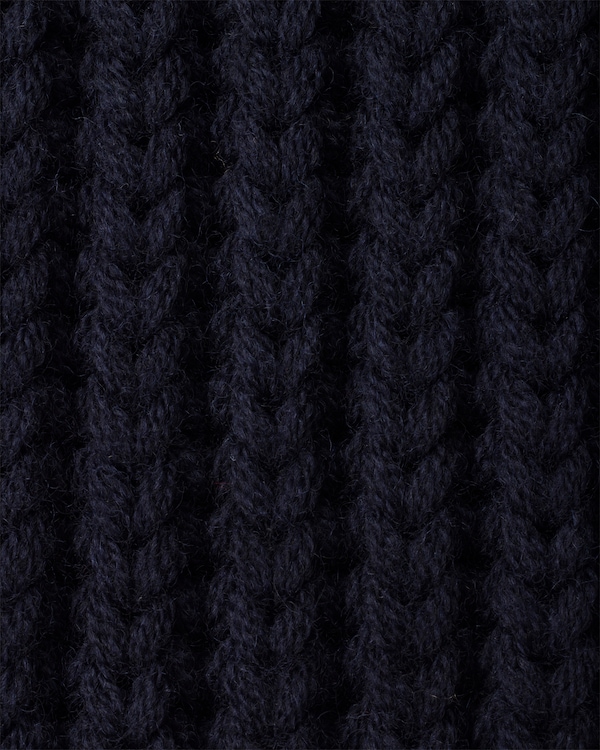 Wool scarf - Navy Wool scarf - Navy