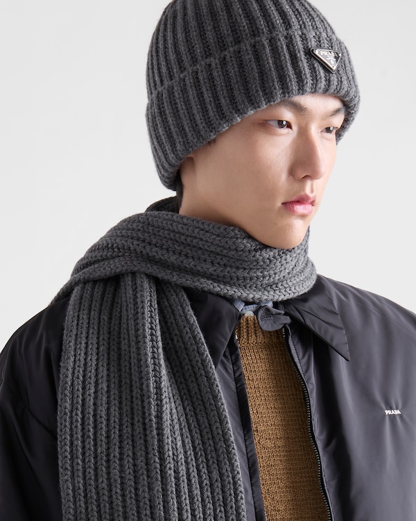 Wool scarf - Slate Gray Wool scarf - Slate Gray