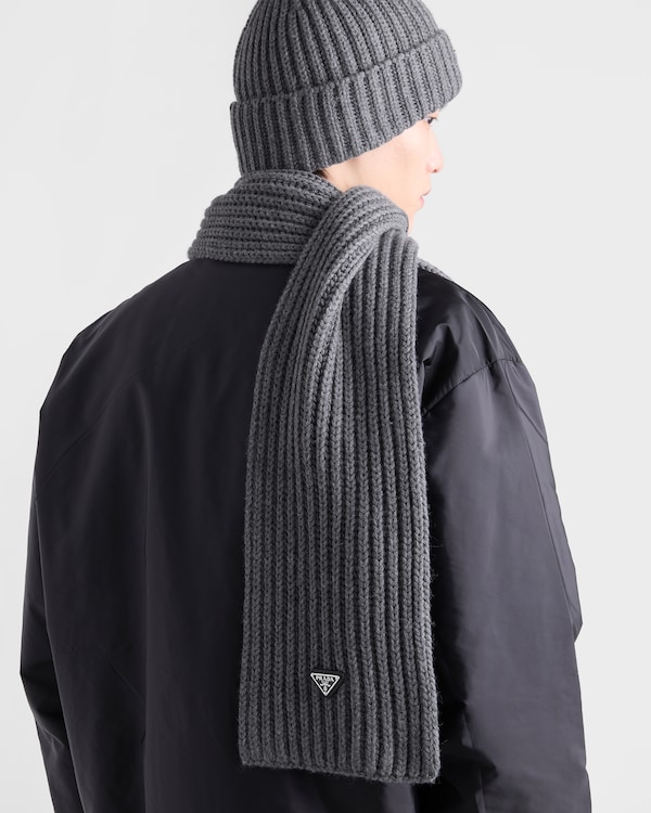 Wool scarf - Slate Gray Wool scarf - Slate Gray