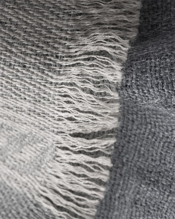 Étole en laine et soie - Grey/Desert Étole en laine et soie - Grey/Desert