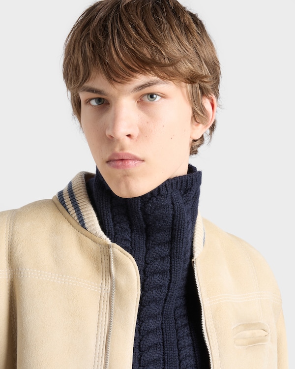 Wool neck warmer - Navy Wool neck warmer - Navy