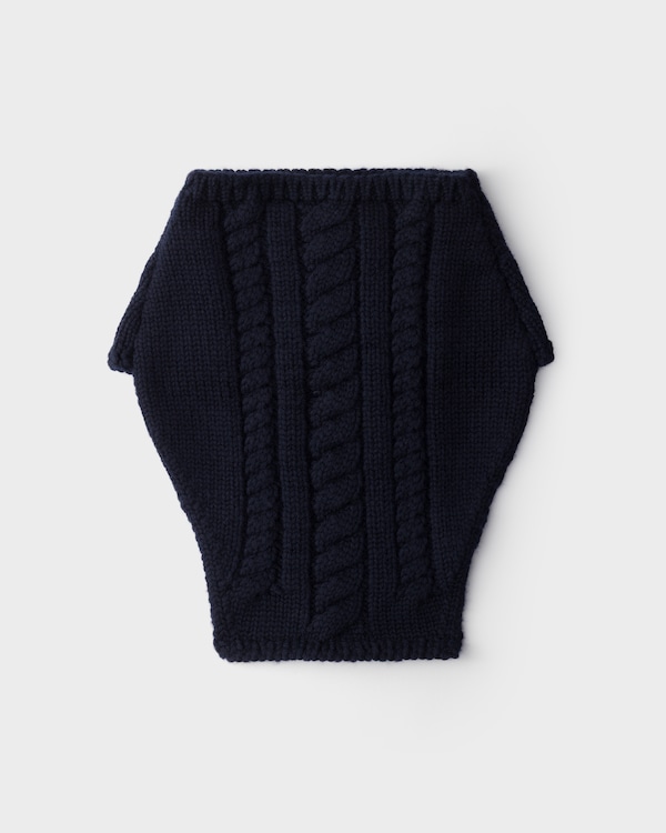 Wool neck warmer - Navy Wool neck warmer - Navy
