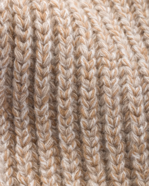Wool and cashmere scarf - Desert/Camel Wool and cashmere scarf - Desert/Camel