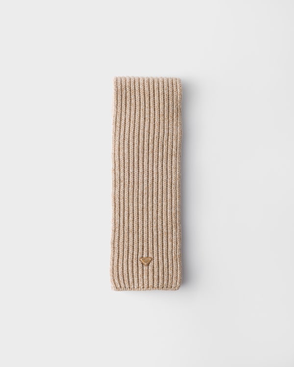 Wool and cashmere scarf - Desert/Camel Wool and cashmere scarf - Desert/Camel
