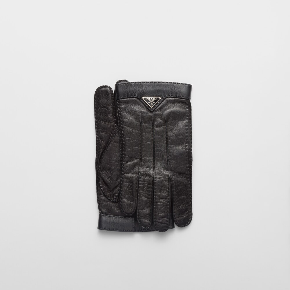 Prada Leather Gloves 1