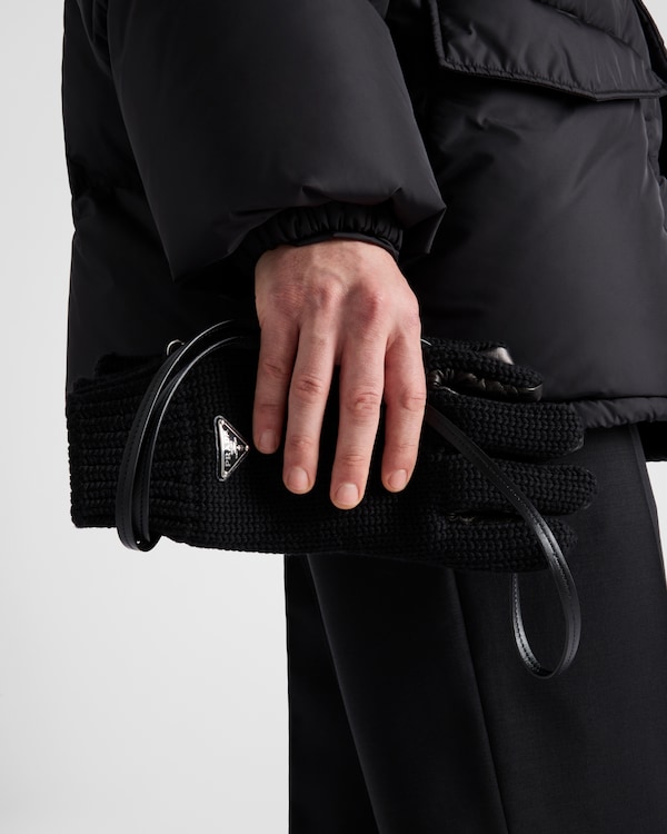 울 및 나파 가죽 장갑 울 및 나파 가죽 장갑