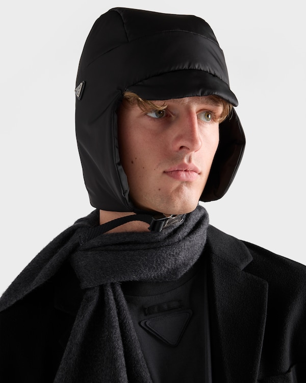 Re-Nylon cap - Black Re-Nylon cap - Black
