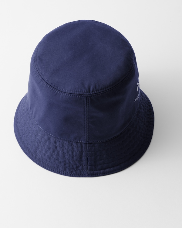Reversible technical cotton bucket hat Reversible technical cotton bucket hat
