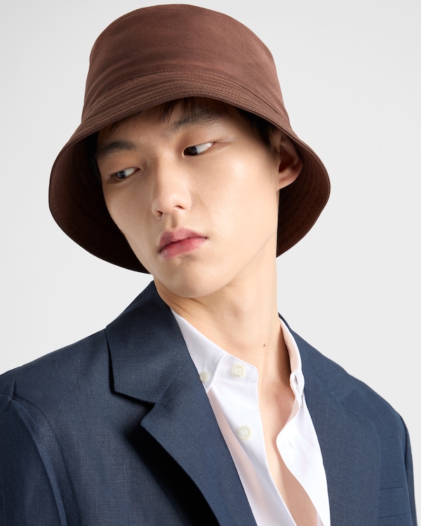 Cotton bucket hat - Ebony Cotton bucket hat - Ebony