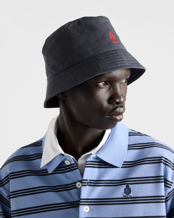 Old gabardine bucket hat - Navy Old gabardine bucket hat - Navy