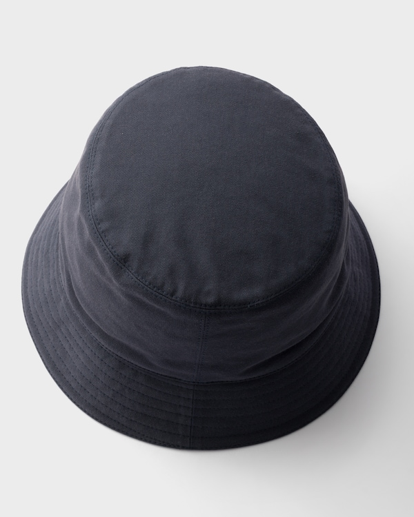 Old gabardine bucket hat - Navy Old gabardine bucket hat - Navy