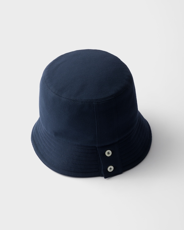 Old piqué bucket hat - Navy Old piqué bucket hat - Navy