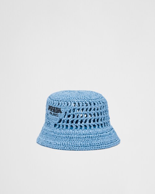 Prada Raffia bucket hat 1