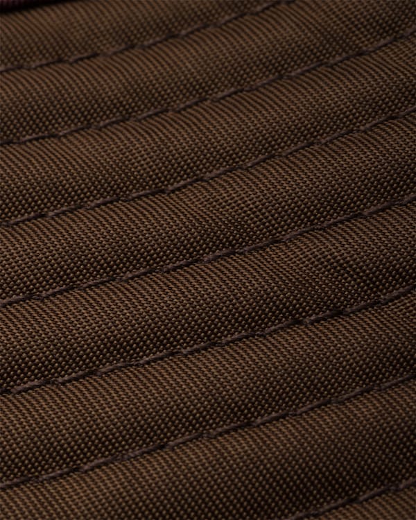 Re-Nylon two-tone bucket hat - Burgundy/Burnt Sienna Re-Nylon two-tone bucket hat - Burgundy/Burnt Sienna