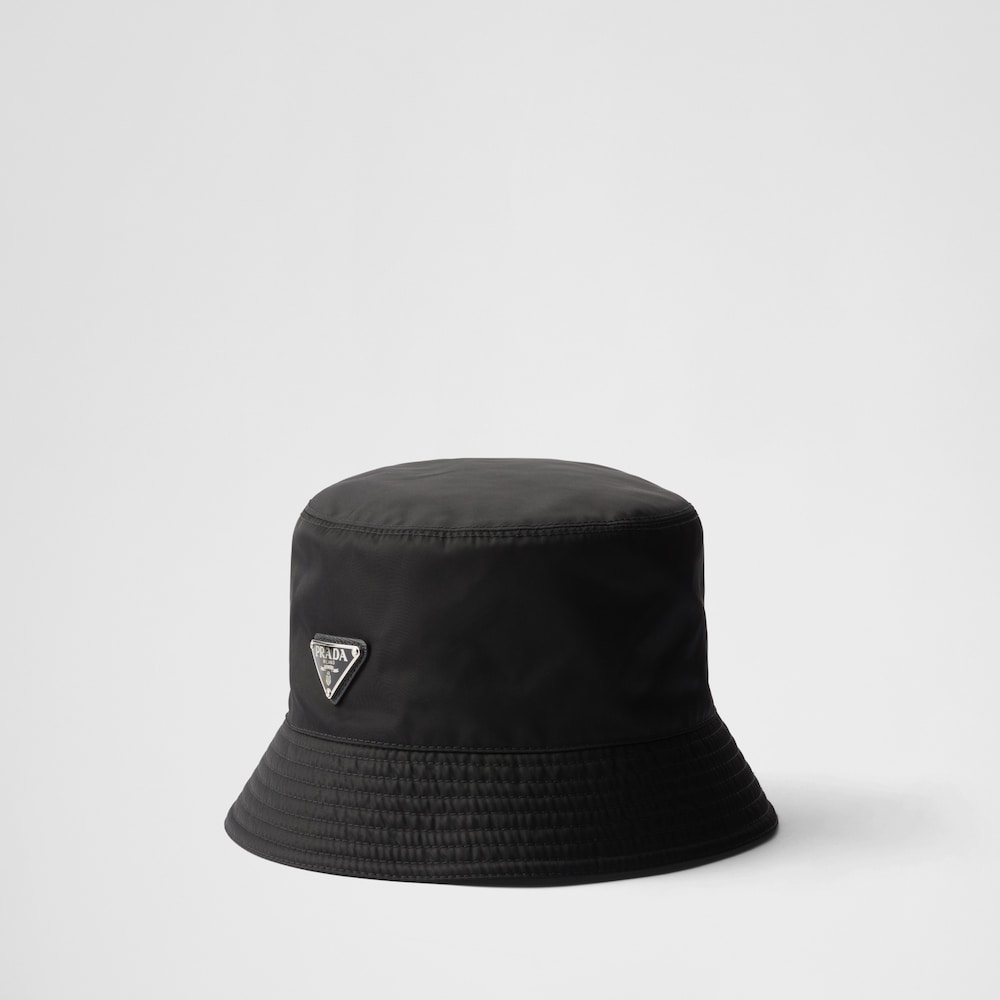 Black Re-Nylon bucket hat | Prada