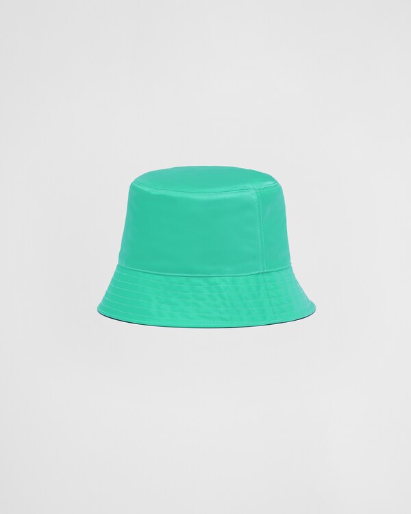 Mint Green Renylon Bucket Hat PRADA