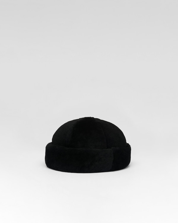 Shearling hat Shearling hat