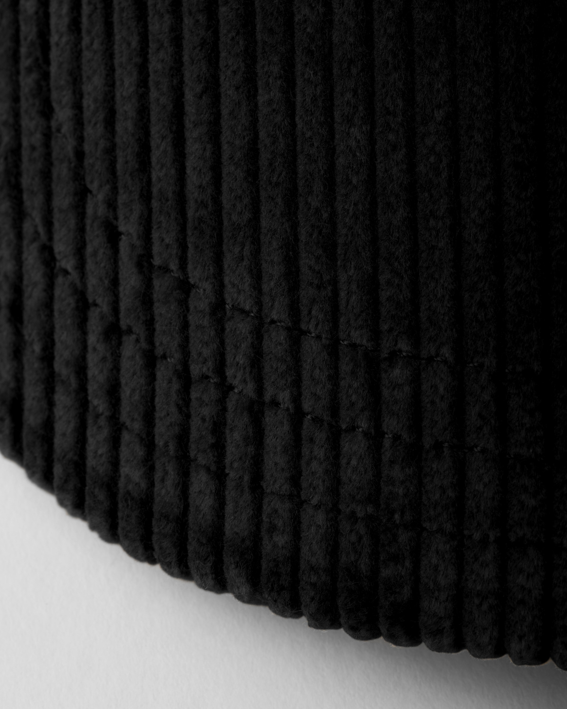 Prada Triangle Logo Washed Canvas Baseball Cap In Schwarz