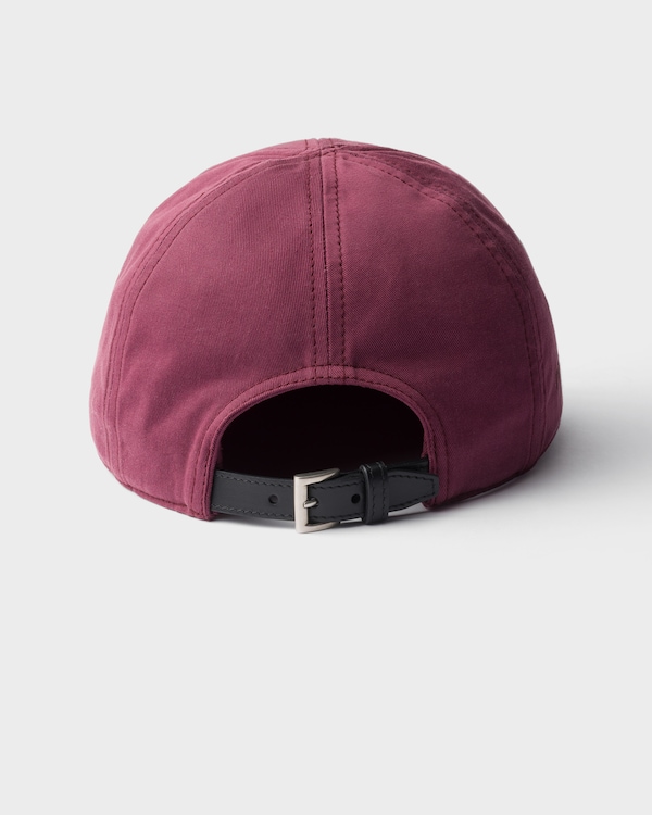 Cotton baseball cap - Burgundy Cotton baseball cap - Burgundy