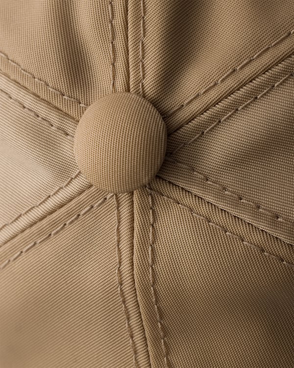 Baseballkappe aus Re-Nylon - Kamelbraun Baseballkappe aus Re-Nylon - Kamelbraun