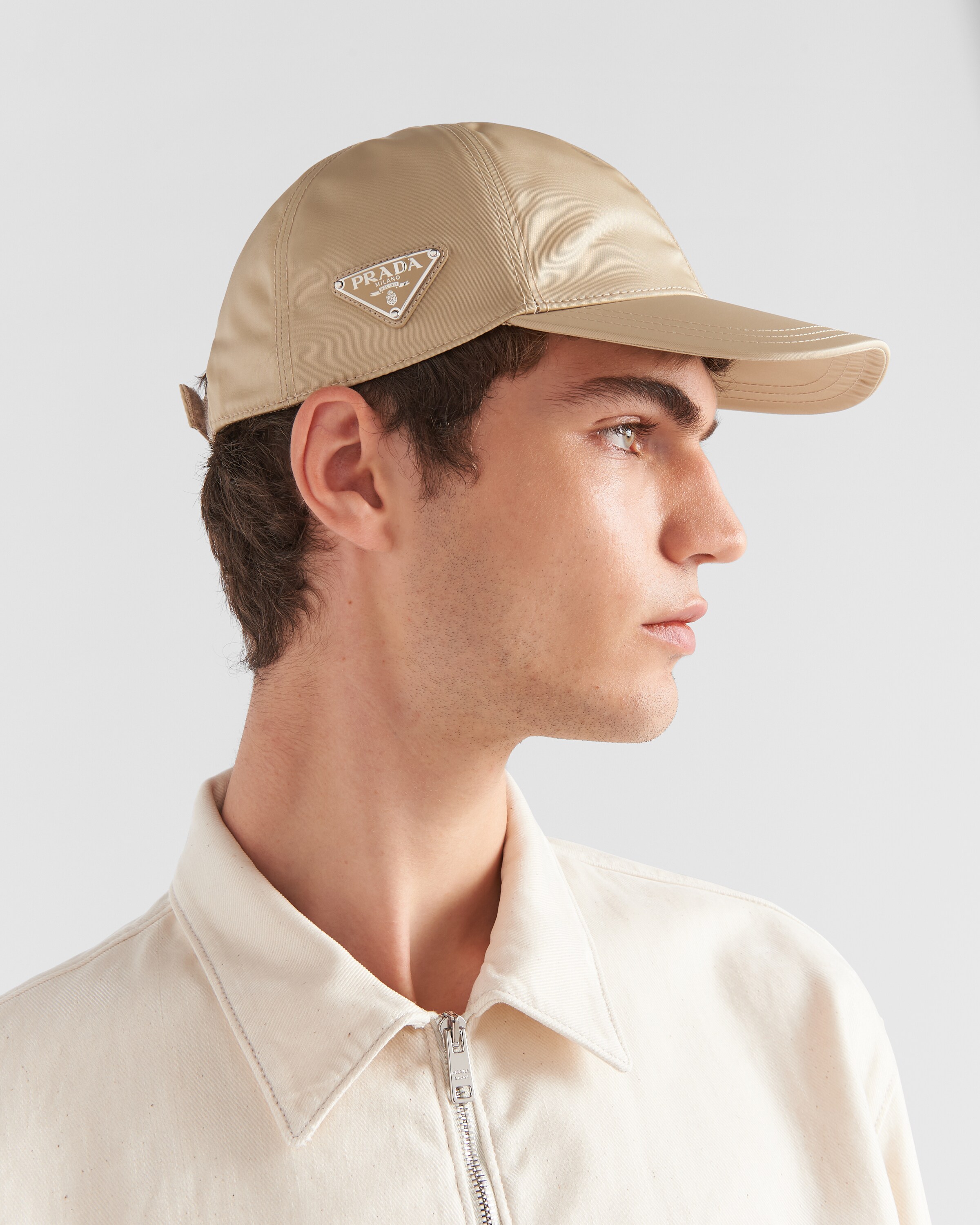 Prada logo cap discount