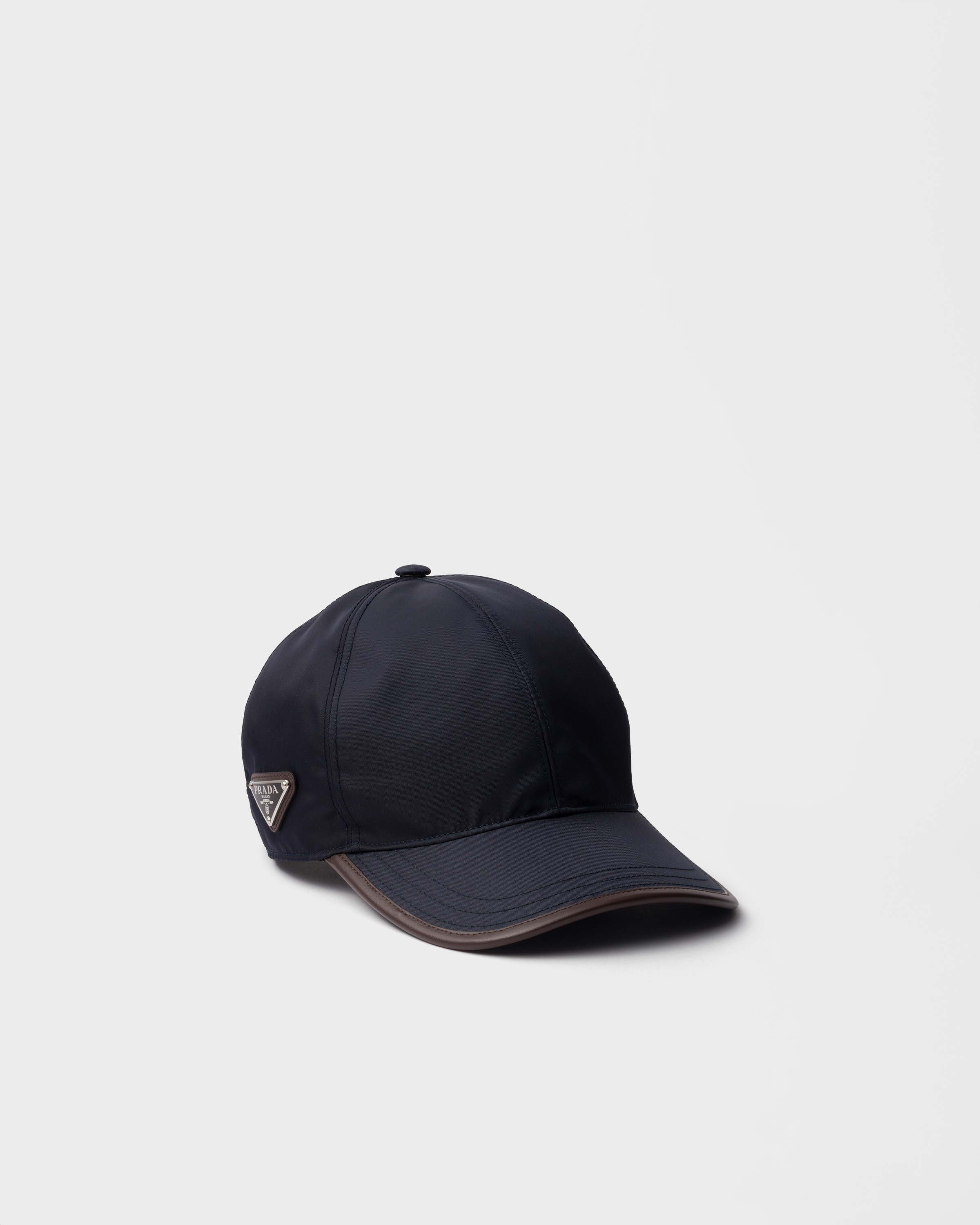Navy Prada Speedrock Re-nylon Baseball Cap | PRADA