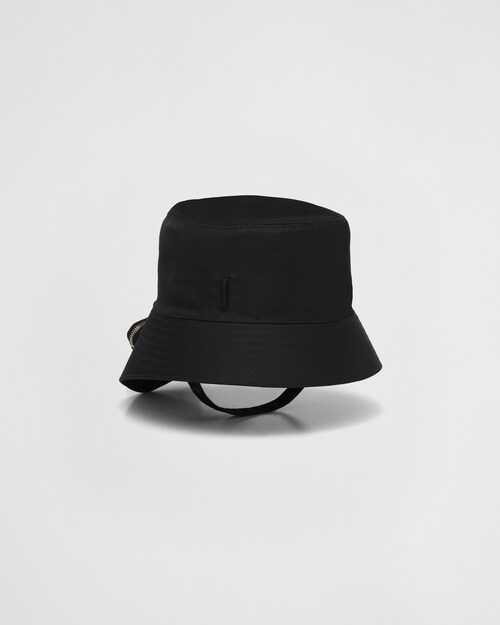 Black Re-Nylon bucket hat | Prada